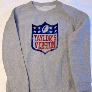 Taylor’s Version “NFL” Sweatshirt, Size Small